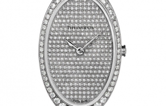 蒂芙尼TIFFANY COCKTAIL系列18k白金镶钻腕表