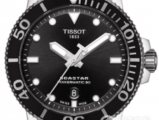 天梭运动系列潜水1000系列自动款腕表-黑盘