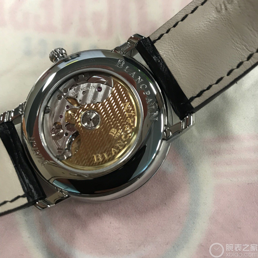 高清图|宝珀经典系列月相显示系列6654a-1127-55b图片|腕表之家xbiao.