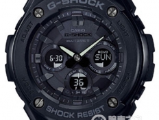 卡西欧g-shock系列gst-w300g-1a1腕表