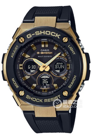 卡西欧G-SHOCK系列GST-W300G-1A9