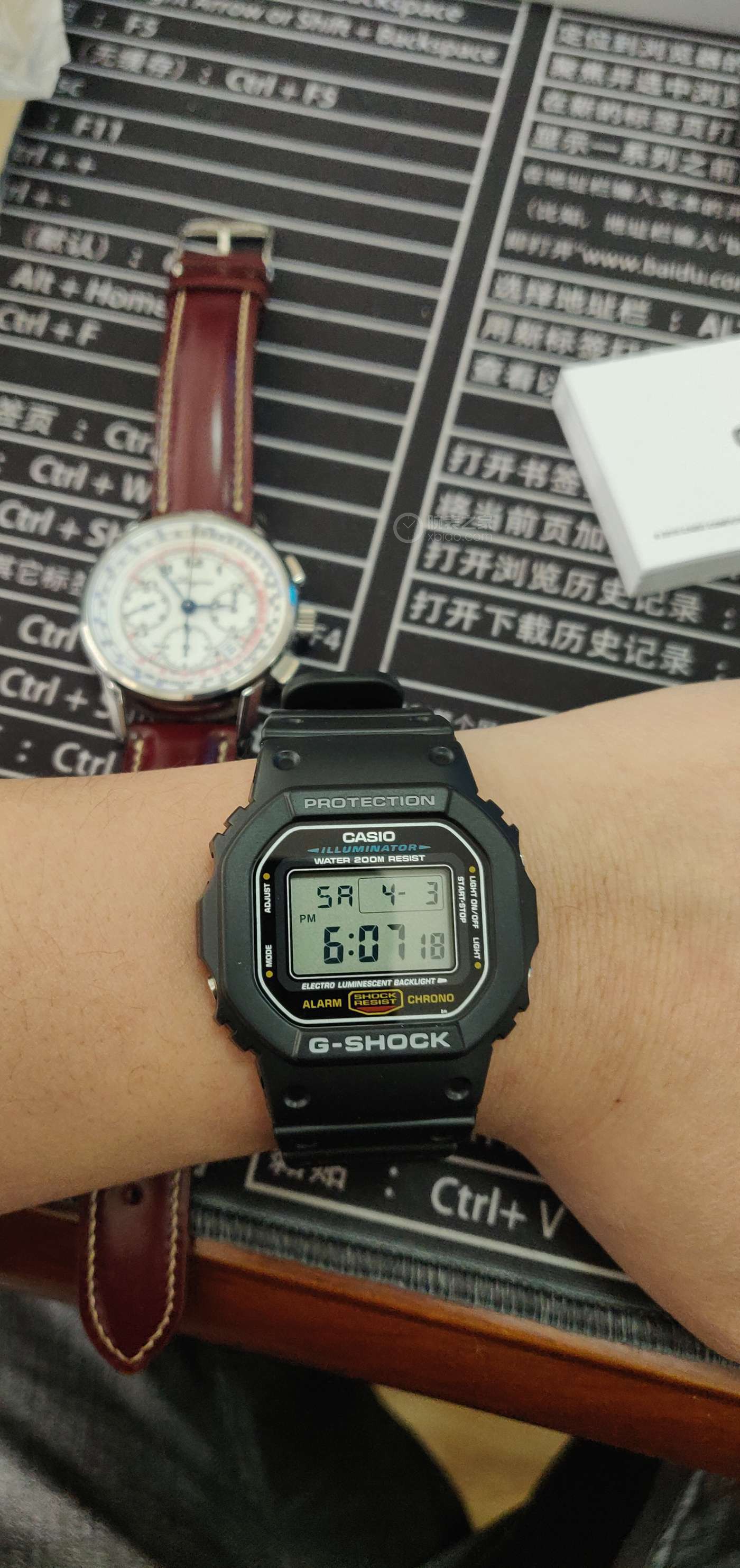 卡西欧g-shock系列dw-5600e-1v