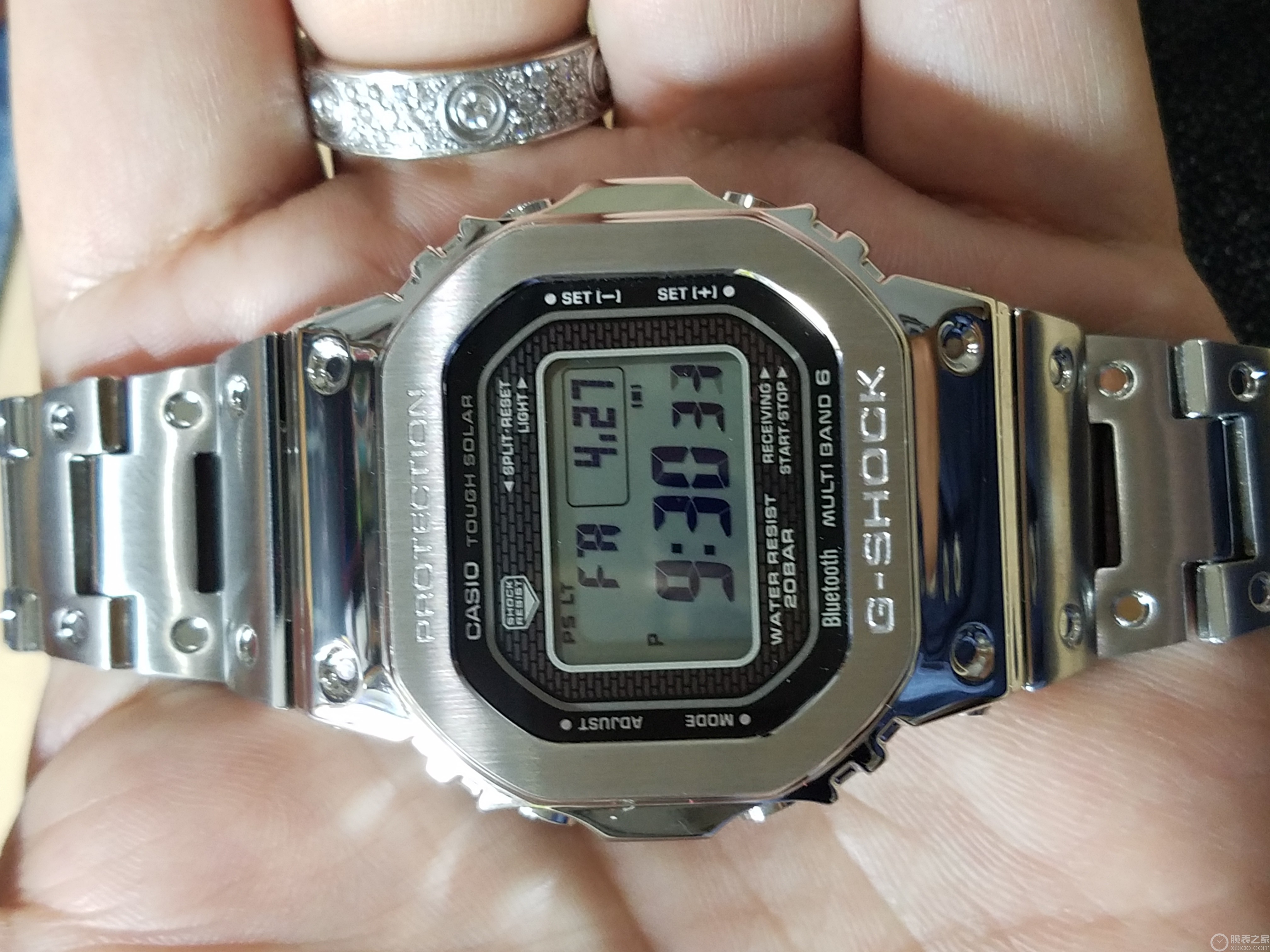 卡西欧G-Shock 原点GW-5000系列小方块yyds～_男款机械表_什么值得买