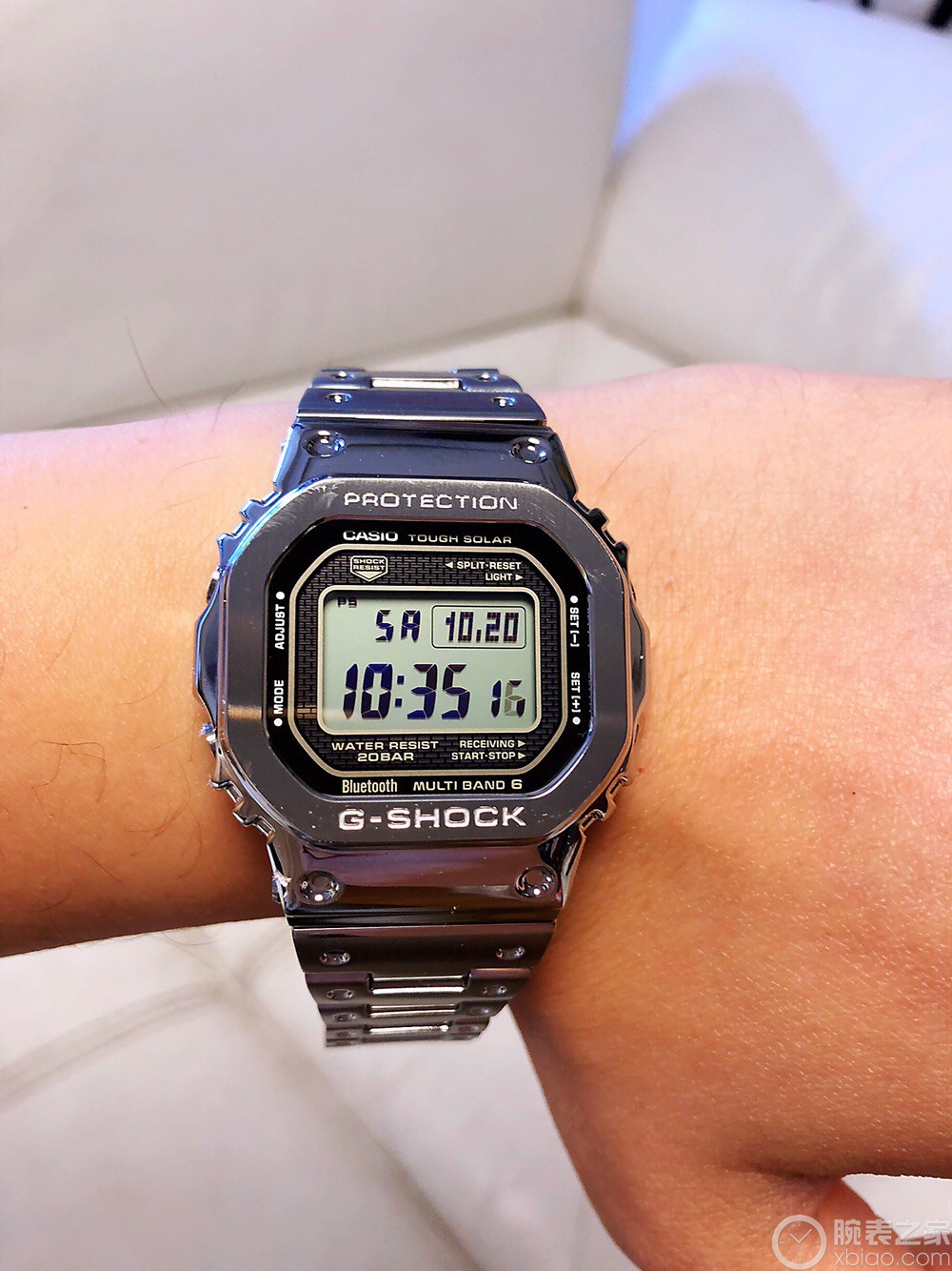 卡西欧g-shock系列gmw-b5000d-1