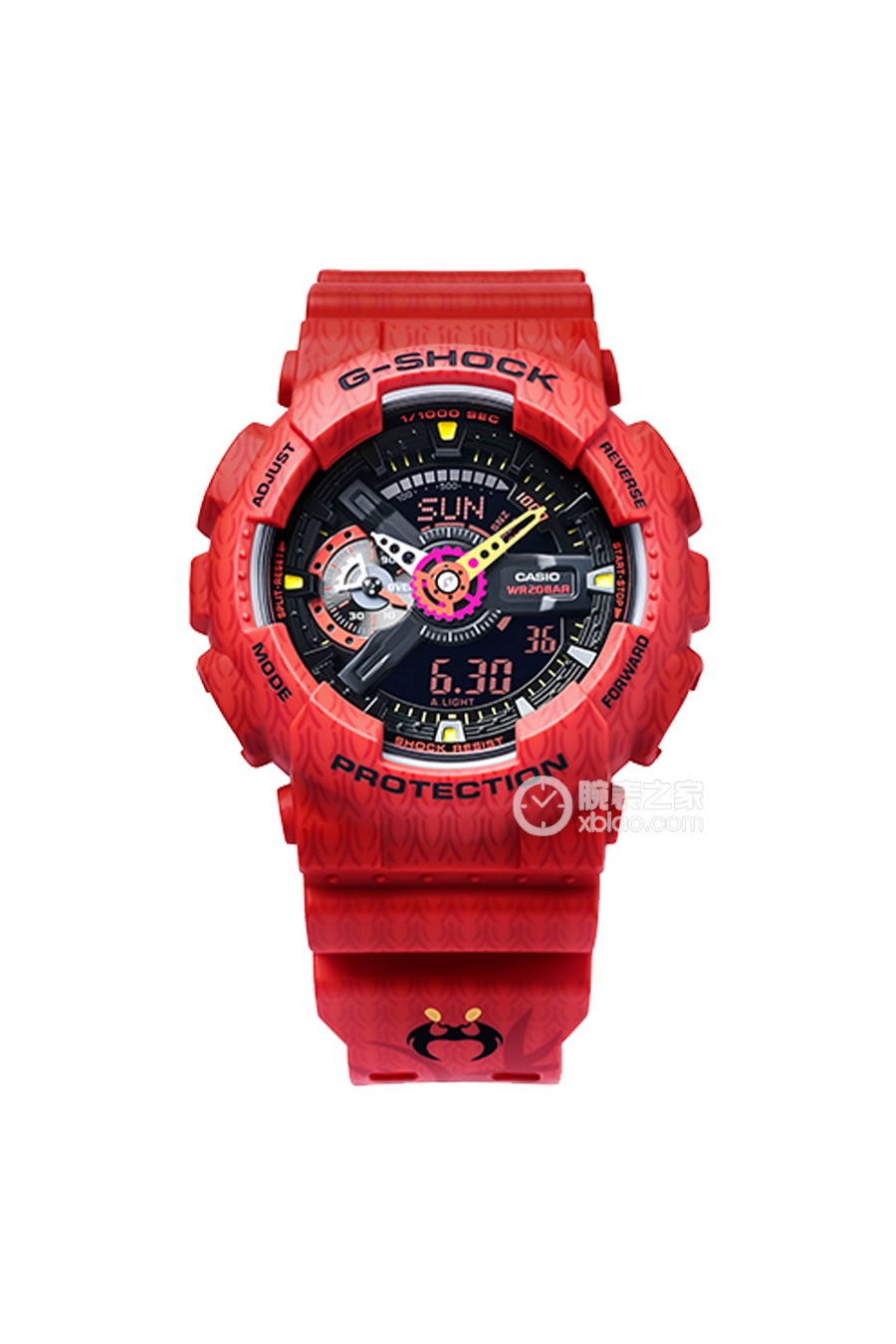 卡西欧g-shock系列ga-110sgh-4apfs