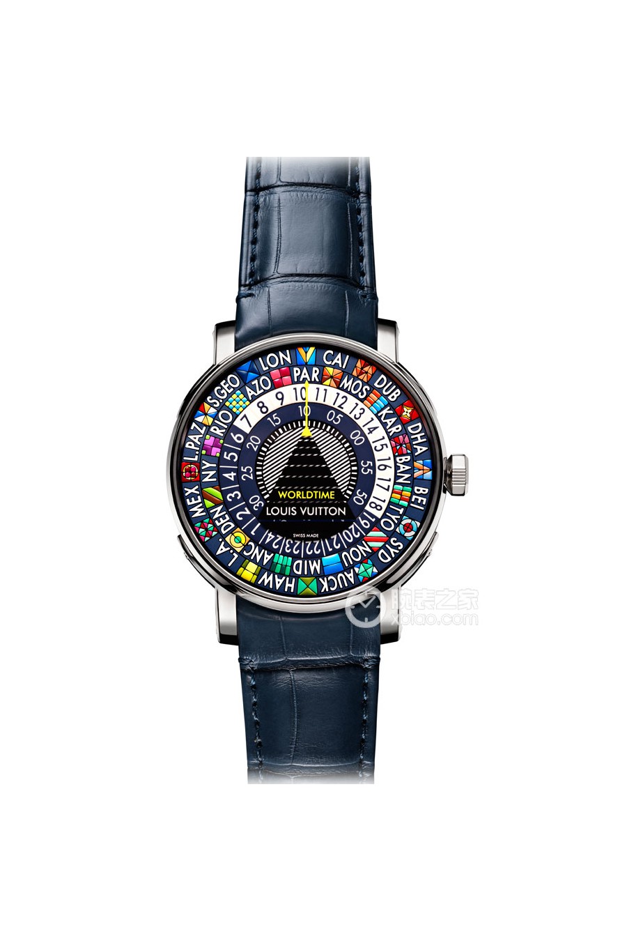 路易·威登escale系列蓝色世界时腕表