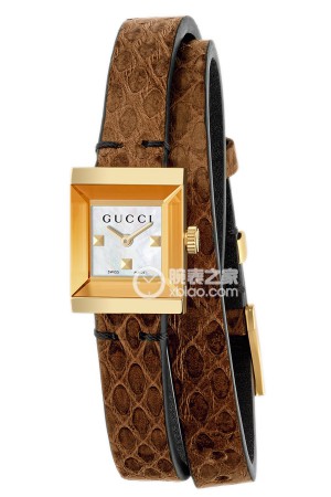 【Gucci古驰手表型号YA128523 G-FRAME系列