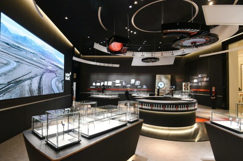 万宝龙展台