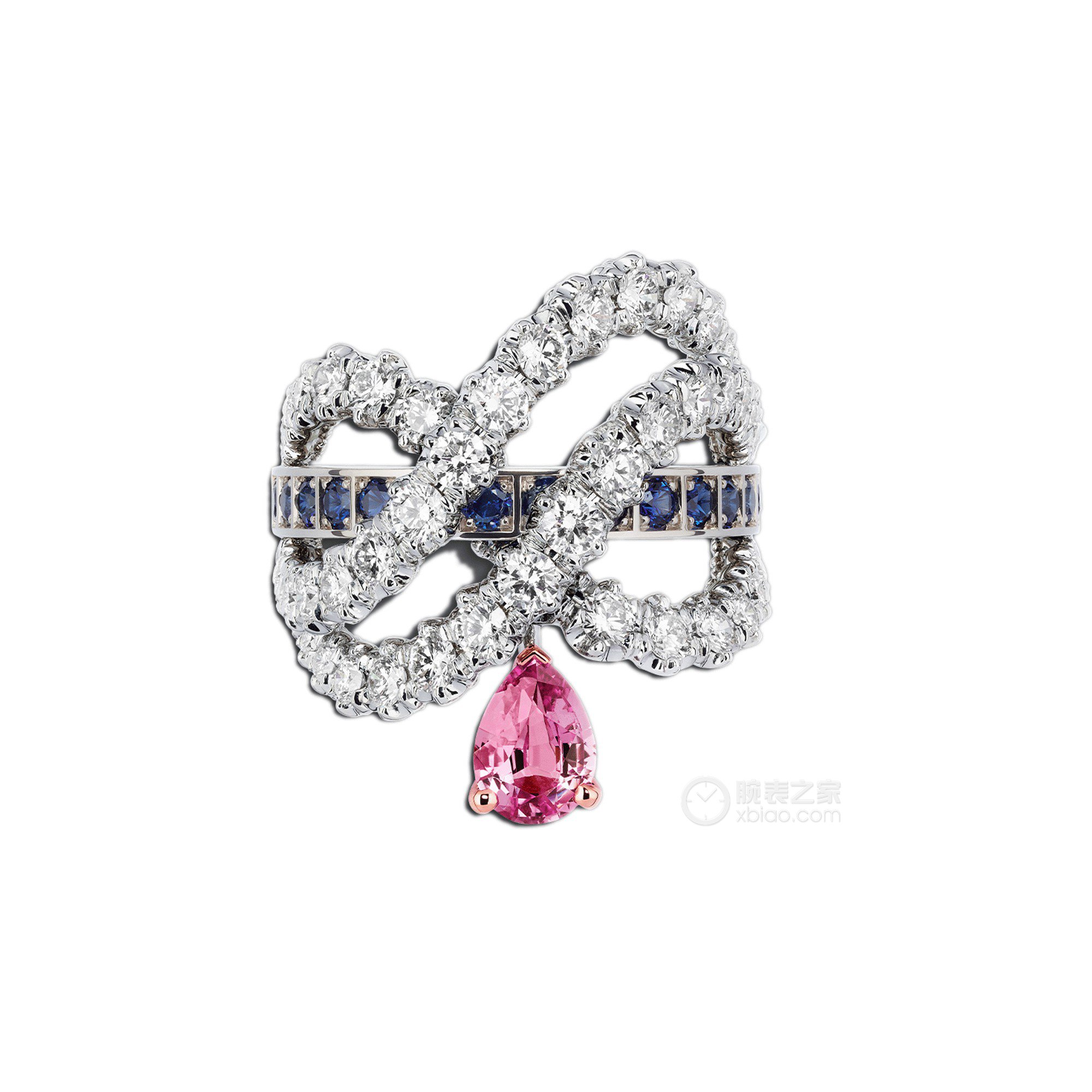 高清图|迪奥Dentelle Guipure粉色尖晶石戒指戒指图片1|腕表之家-珠宝