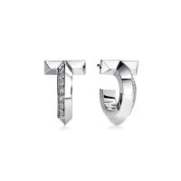 蒂芙尼TIFFANY T T1 圈形耳環