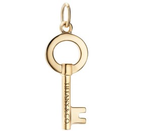 蒂芙尼TIFFANY KEYS Modern Keys 圓形鏤空鑰匙吊墜