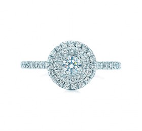 蒂芙尼TIFFANY SOLESTE Tiffany Soleste圆形钻戒戒指