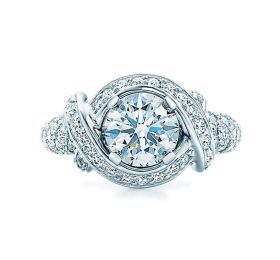 蒂芙尼史隆伯杰系列Tiffany & Co. Schlumberger 订婚钻戒戒指