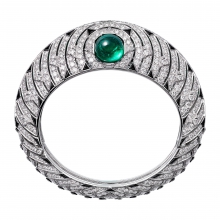 卡地亚高级珠宝系列MAYA祖母绿钻石手环