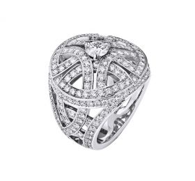 卡地亚PARIS NOUVELLE VAGUE系列钻石戒指