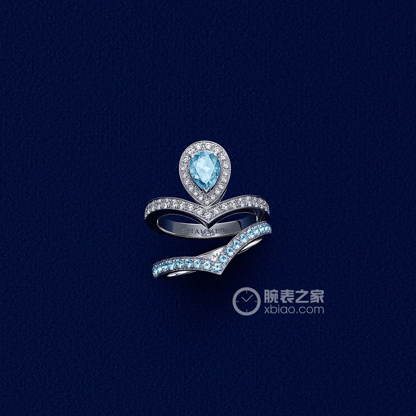 高清图|CHAUMET加冕•爱紫水晶戒指戒指图片10|腕表之家-珠宝