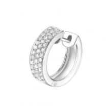 ENZO周年纪念时尚群镶18K白金钻石戒指