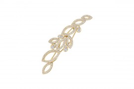 海瑞温斯顿LILY CLUSTER珠宝系列 Lily Cluster钻石黄金发夹