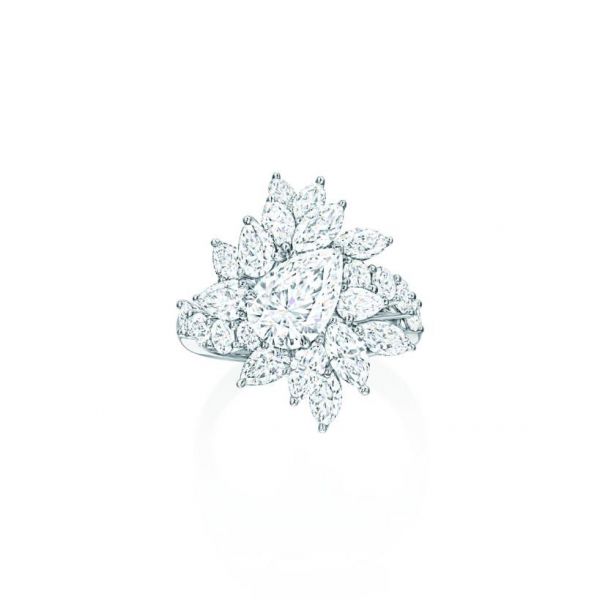 系列 718 chandelier钻石戒指 基本参数 类别:戒指 品牌:海瑞温斯顿