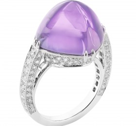 宝诗龙Joy系列紫水晶戒指