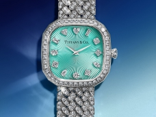 蒂芙尼TIFFANY ETERNITY系列枕形表殼鉆石表鏈款