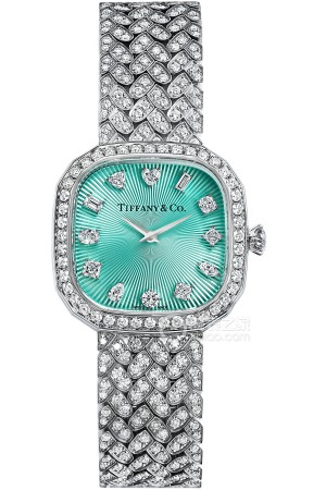蒂芙尼TIFFANY ETERNITY系列枕形表壳钻石表链款