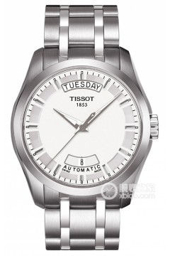 天梭(Tissot)T-TREND系列T035.407.11.031.00/T035.207.11.011.00情侣表男款