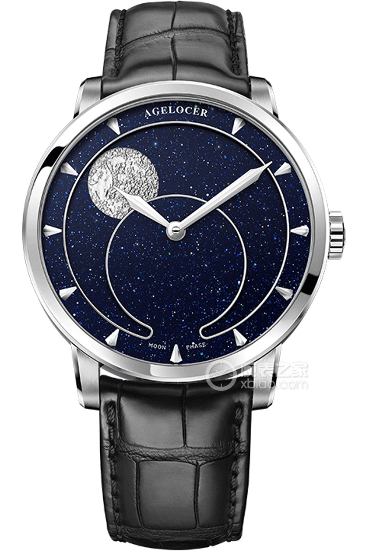 爱勒天文学家系列6406A1-蓝砂石银月
