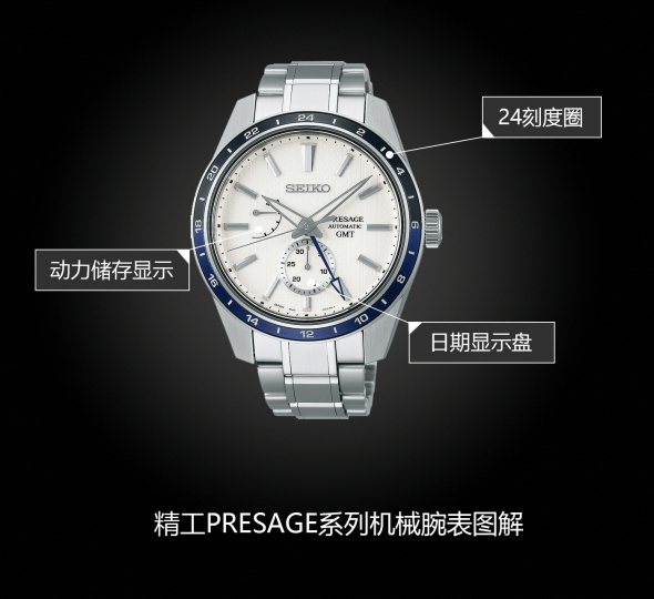 精工PRESAGE系列SPB269J1图解