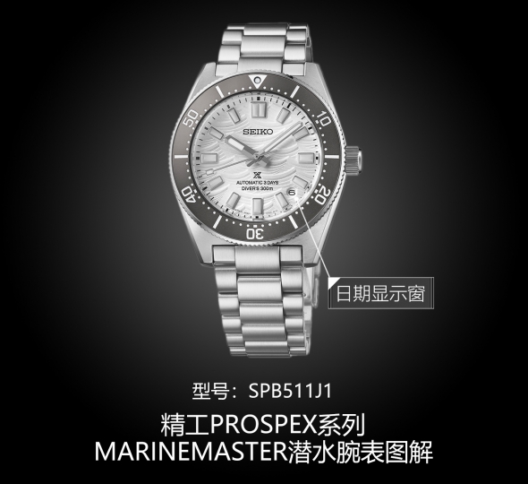 精工PROSPEX系列SPB511J1图解