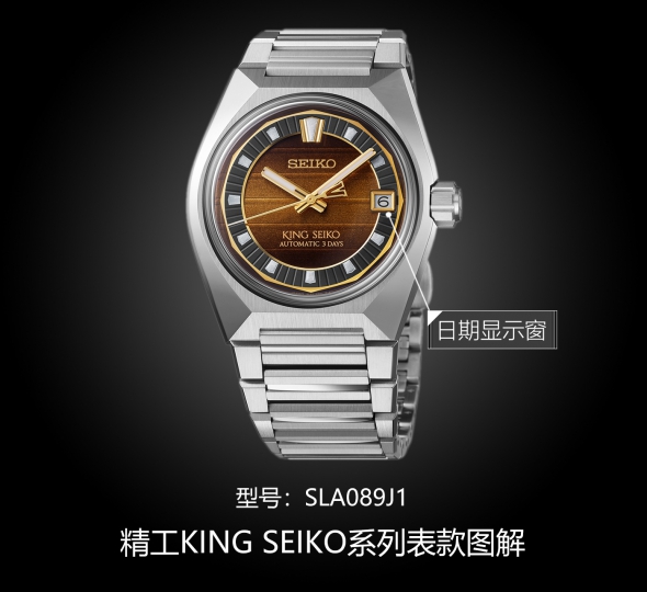 精工KING SEIKO 系列SLA089J1图解