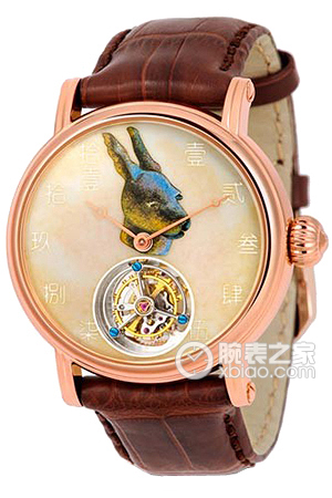 海鸥中国美学文化腕表H618.862（兔）