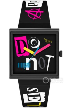斯沃琪SWATCH NO RULES系列SO34B100