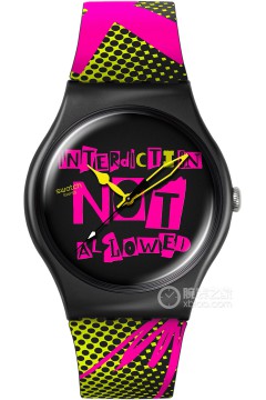 斯沃琪SWATCH NO RULES系列SO32B121