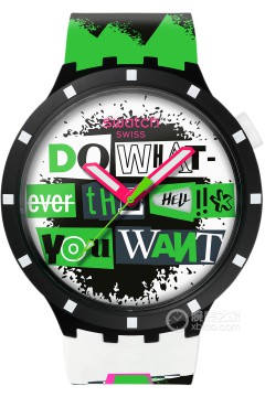 斯沃琪SWATCH NO RULES系列SB03B701