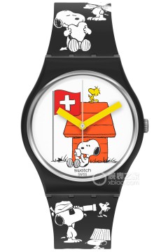 斯沃琪SWATCH X PEANUTS系列SO28Z107