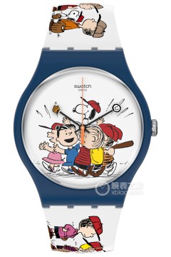 斯沃琪SWATCH X PEANUTS系列SO29Z107