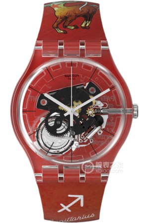 斯沃琪SWATCH X YOU CANVAS ZODIAC系列SUOK144-062