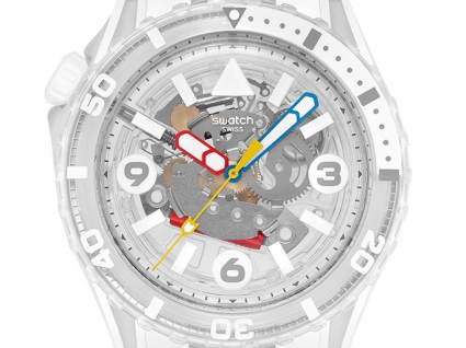 斯沃琪SWATCH SCUBAQUA系列SSCU09K100