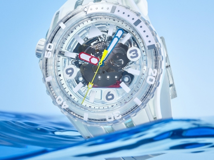 斯沃琪SWATCH SCUBAQUA系列SSCU09K100