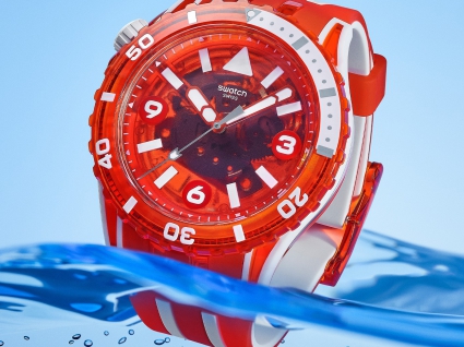斯沃琪SWATCH SCUBAQUA系列SSCU09R100