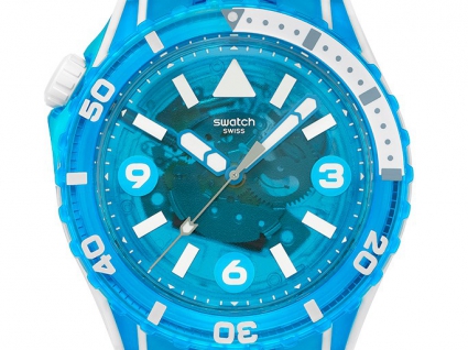 斯沃琪SWATCH SCUBAQUA系列SSCU09S100
