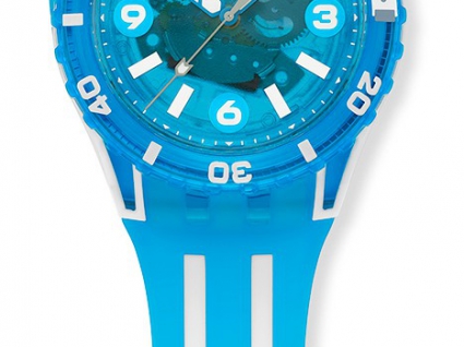 斯沃琪SWATCH SCUBAQUA系列SSCU09S100