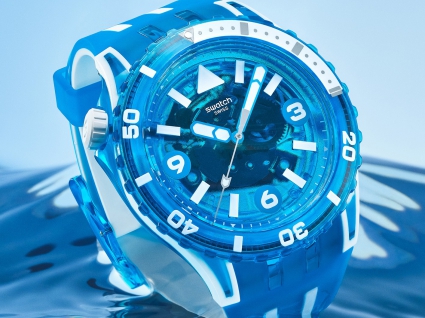 斯沃琪SWATCH SCUBAQUA系列SSCU09S100