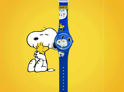 斯沃琪SWATCH X PEANUTS系列SO29Z106