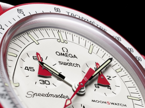 斯沃琪BIOCERAMIC MOONSWATCH系列MISSION TO MARS