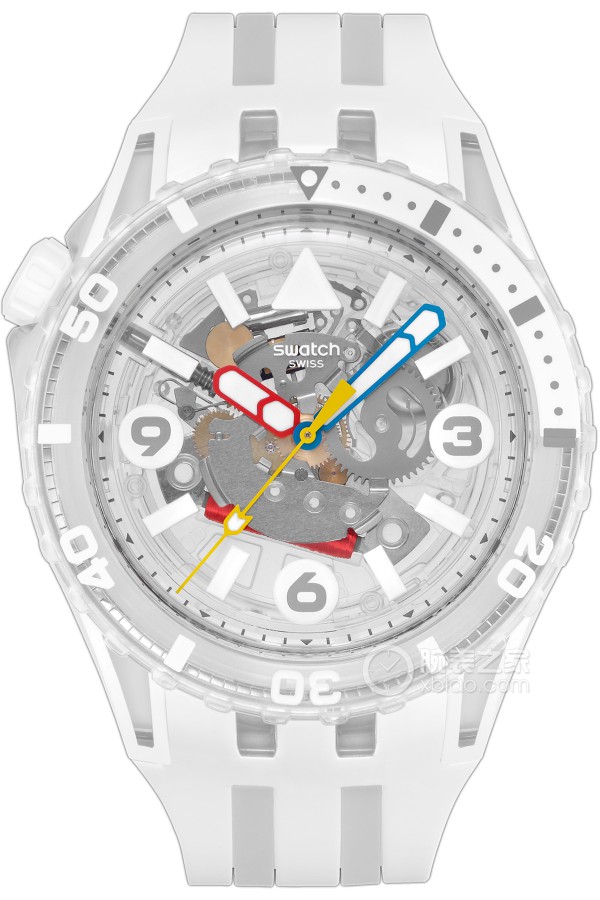斯沃琪SWATCH SCUBAQUA系列SSCU09K100