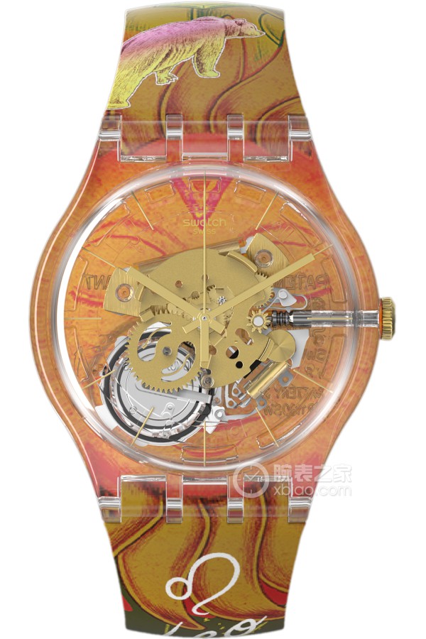 斯沃琪SWATCH X YOU CANVAS ZODIAC系列SUOK147-032