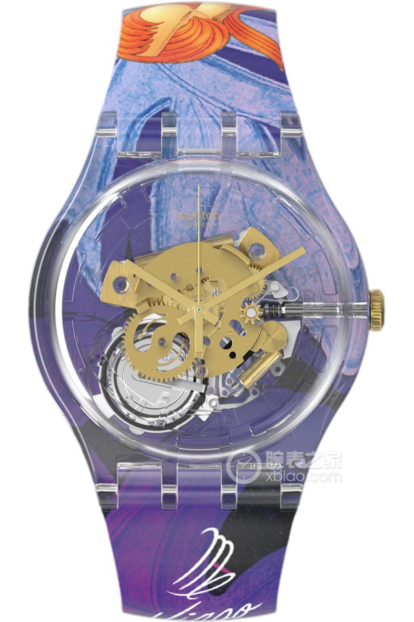 斯沃琪SWATCH X YOU CANVAS ZODIAC系列SUOK146-018