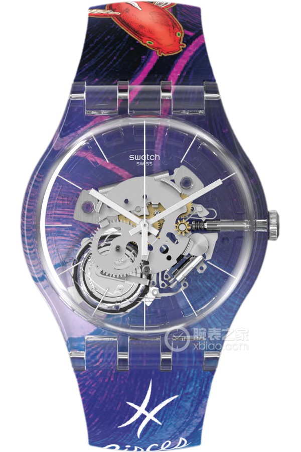 斯沃琪SWATCH X YOU CANVAS ZODIAC系列SUOK145-057